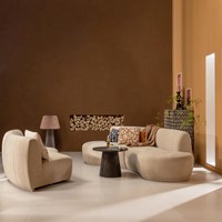 Bank Batavier half rond naturel-3
