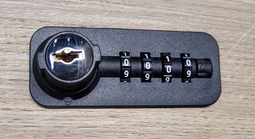 Cijferslot voor opbergelementen Flexwall