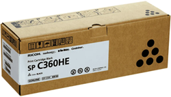 Ricoh toner 408184 SP C360HE zwart
