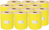 Verzendetiket thermisch geel huismerk 800264-605 z perform 2000D 102X152X25 12 Rollen