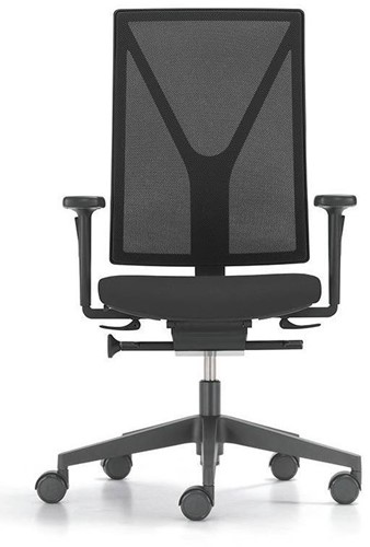 Bureaustoel Girsberger Yanos Lumbaalsteun 5D Armleggers