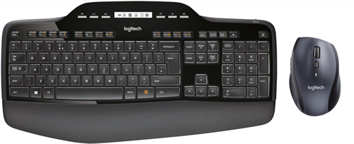 TOETSENBORD LOGITECH MK710 PERFORMANCE + MUIS USB ZWART