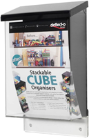 Deflecto brochurebox voor buitengebruik A5 staand