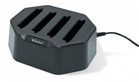 Newland 4-Slot Multi Batterijlader, inclusief multi-plug adapter, Zwart