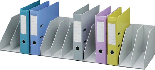 Paperflow sorteervak met vaste tussenschotten, 13 vakken, breedte 111,5 cm