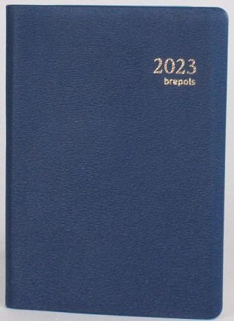 Brepols agenda Delta Genova 6-talig, blauw, 2026-3