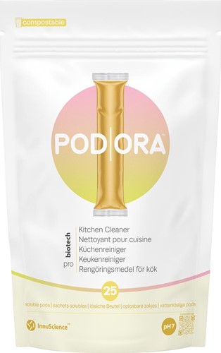 PodOra keukenreiniger pods, pak van 25 stuks