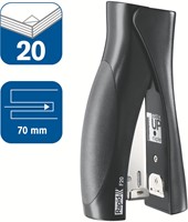 Rapid Fashion Ultimate StandUp nietmachine F20, niet 20 vel, voor nietjes 24/6 en 26/6, zwart-2