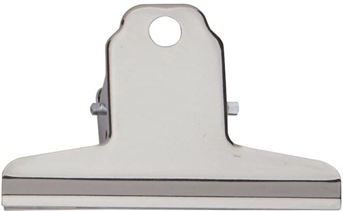 MAUL papierklem bulldogclip 75mm ds 10 verchroomd