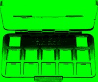 Van Gogh aquarelverf, pocketbox met 12 napjes, metallic- en interference kleuren-2