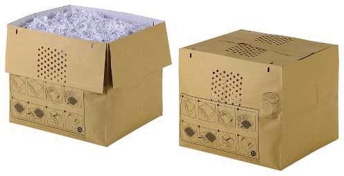 Rexel recycleerbare opvangzakken voor papiervernietiger 115 l, voor Auto+750X, pak van 50 zakken