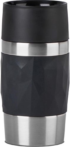 Emsa Travel Mug Compact thermosbeker, 0,3 l, zwart