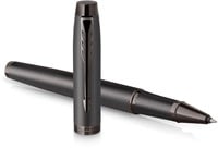 Parker IM Monochrome Titanium gelroller, fijn, giftbox