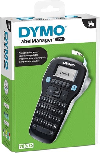 Dymo beletteringsysteem LabelManager 160P, qwerty