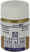 Talens plakkaatvef Extra Fijn flacon van 16 ml, lichtgoud