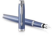 Parker IM Rituals vulpen, blauw CT, medium, giftbox