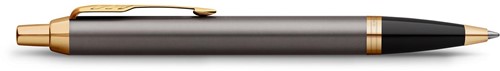 Parker IM Premium balpen, grijs GT, medium, giftbox
