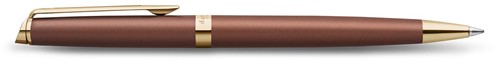 Waterman Hémisphère Metalic balpen, medium, koperrood GT, giftbox