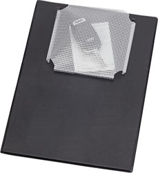 MAUL autowerkmap klemplaat, ft A4 staan, met afsluitbaar opbergvak, zwart, pak van 10 stuks