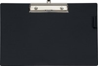 MAUL klemplaat A4 liggend zwart