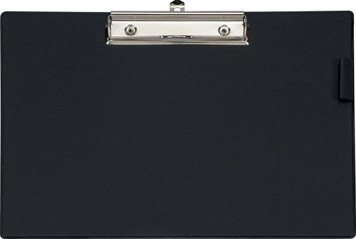 MAUL klemplaat A4 liggend zwart