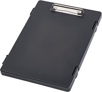 MAUL klembordkoffer Lefty hard kunststof PP linksdraaiend open A4 33.5x24.5x2.5cm zwart-2