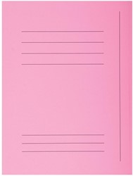 Exacompta dossiermap Super 210, met 3 kleppen, roze
