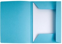 Exacompta dossiermap Super 210, met 3 kleppen, lichtblauw