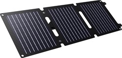 Trust Zuny opvouwbaar zonnepaneel, ideaal voor het opladen van smartphones en tablets, 20 W