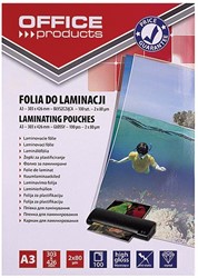 OFFICE products lamineerhoes A3, 160 micron (2 x 80 micron), pak van 100 stuks