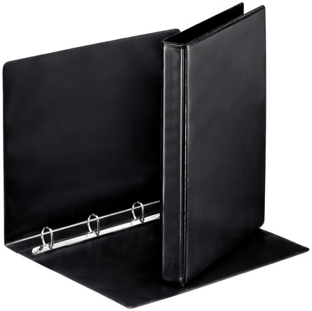 Presentatieringband Esselte Essentials panorama A4 4-rings D-mechaniek 20mm zwart
