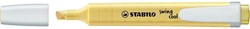 STABILO swing cool pastel markeerstift, milky yellow