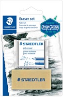 Staedtler gum, kneedgum en speciale gum, blister van 2 stuks