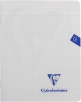 Clairefontaine schrift mimesys voor ft A5, 72 bladzijden, kaft in PP, geruit 5 mm, geassorteerde kleuren-3