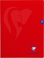 Clairefontaine schrift Mimesys voor ft A4+, 48 bladzijden, kaft in PP, seyès, geassorteerde kleuren-2