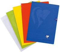 Clairefontaine schrift mimesys voor ft A4+, 140 bladzijden, kaft in PP, seyès, geassorteerde kleuren-3
