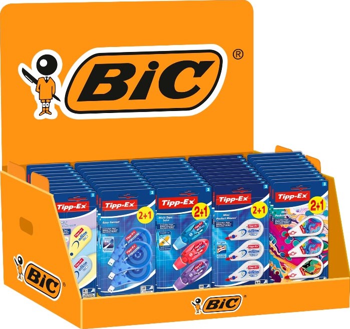 Tipp-Ex Mini Pocket Mouse 6 m correctieroller, Pocket formaat, 10 stuks