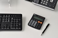 Desq bureaurekenmachine Heavy Duty Compact 30812, zwart-1