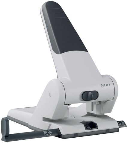 Perforator Leitz 5180 heavy duty 65 vel zilver 1 Stuk