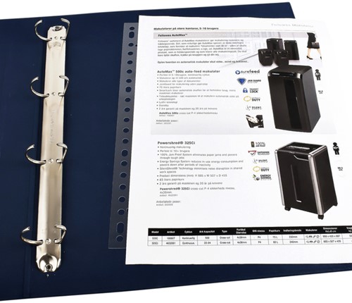 Opbergstrip Djois filestrip universeel 271mm 23rings 100 stuks-2