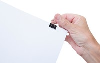 Papierklem MAUL 213 foldback 19mm zwart 12 stuks-3
