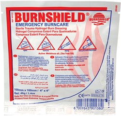 Kompres voor brandwonden, ft 10 x 10 cm