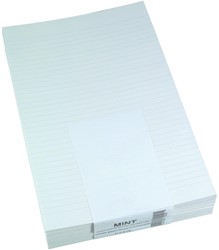 Ministerpapier gelijnd