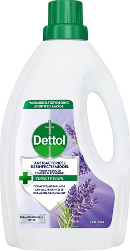 Dettol toevoeging voor wasmiddel, antibacterieel, lavendel, fles van 1,5 l