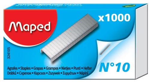 Maped nietjes nr 10, doos van 1.000 nieten