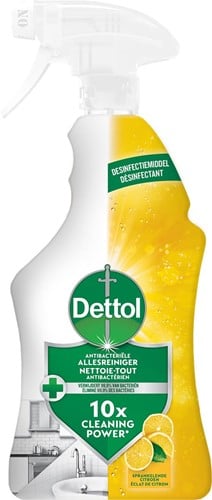 Dettol allesreiniger, citroen, spray van 750 ml