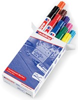Edding permanent marker e-3300 doos van 10 stuks in geassorteerde kleuren-2