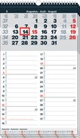 Maandkalender Memo-Manager, viertalig,  2026-2