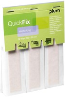 Plum QuickFix navulling voor pleisterautomaat, 30 elastische pleisters, ft 120 x 20 mm