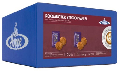 Hoppe stroopwafel, doos van 150 stuks-2
